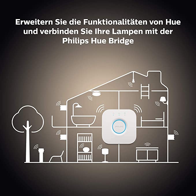 Philips Hue E27 9W W BT 2-pak apgaismes ķermenis