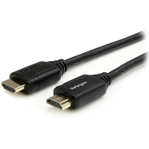 StarTech.com Premium High Speed HDMI Kabel with Ethernet - 4K 60Hz - 3m (HDMM3MP) adapteris