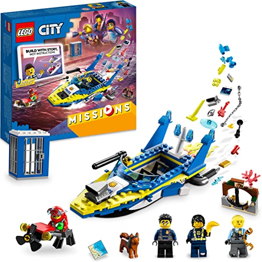 Lego City 60355 Water Police Detective Mission LEGO konstruktors