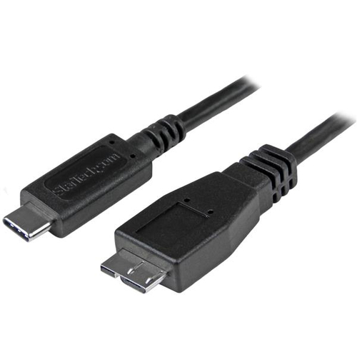 StarTech.com USB-C auf Micro B Kabel - St/St - 0,5m - USB 3.1 (10 Gbit/s) (US... kabelis, vads