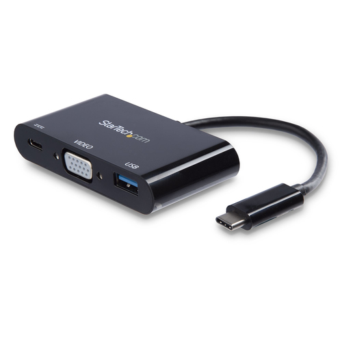 StarTech.com USB-C auf VGA Multifunktions-Adapter with USB-A Port and Power De... adapteris