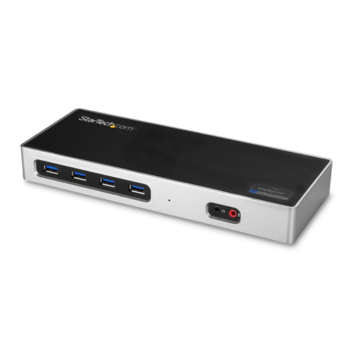 Dual 4K Monitor Dockingstation mit 6x USB C / USB 3.0 Ports (DK30A2DH) aksesuārs portatīvajiem datoriem