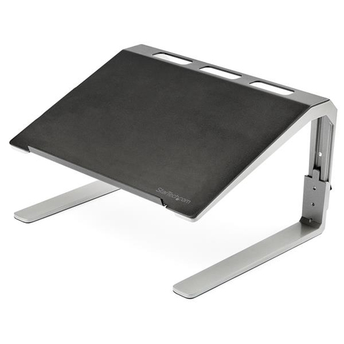 StarTech.com LTSTND Laptoperhohung (verstellbarer Laptopstander, hochbelastbarer Stahl & Aluminium, 3 Hoheneinstellungen, neigbar, ergonomis datortīklu aksesuārs