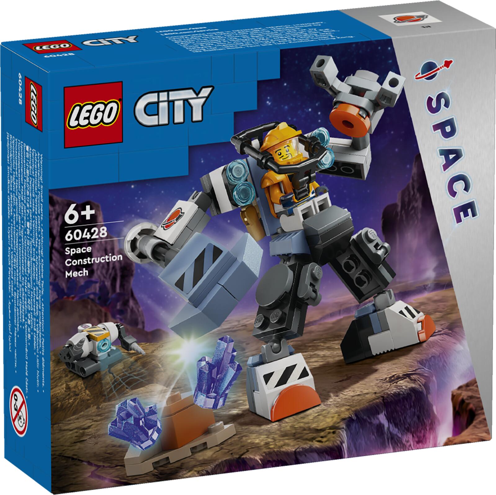 LEGO Registered  City Weltraum 60428 Weltraum-Mech 60428 (5702017588025) LEGO konstruktors