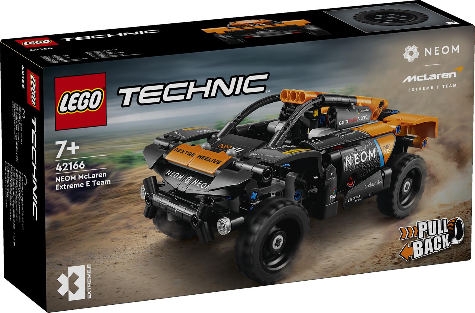 LEGO Registered  Technic 42166 NEOM McLaren Extreme E Race Car 42166 (5702017583518) LEGO konstruktors