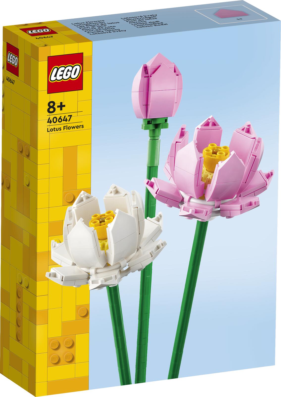 LEGO Bricks 40647 Lotus Flowers LEGO konstruktors