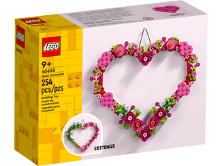 LEGO 40638 Heart Ornament LEGO konstruktors