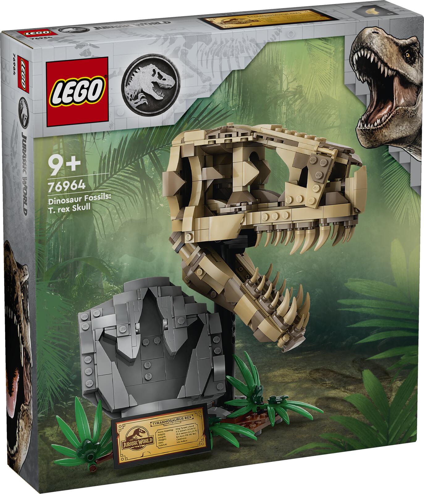 LEGO Registered  Jurassic World Trademark  76964 Dinosaurier-Fossilien: T.-rex-Kopf 76964 (5702017583181) LEGO konstruktors