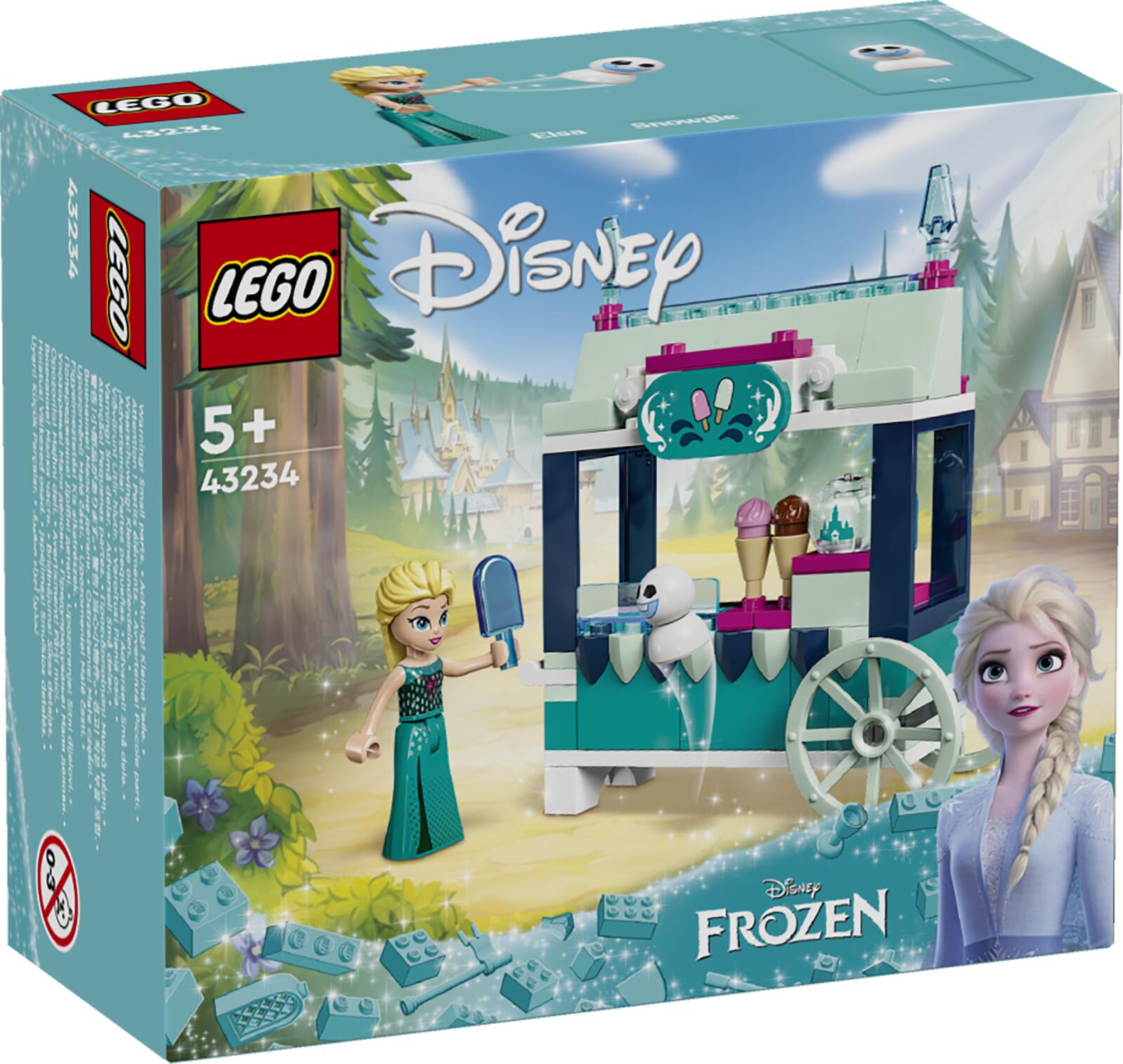 LEGO Registered  Disney Princess 43234 Elsas Eisstand 43234 (5702017583464) LEGO konstruktors
