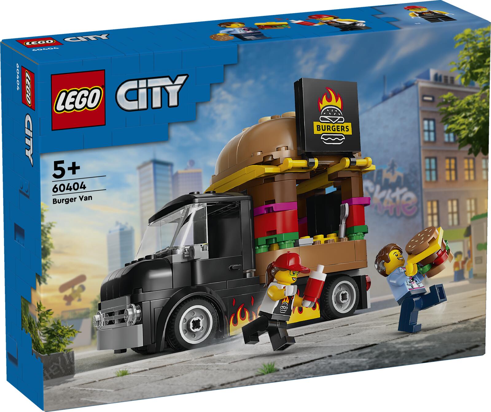 LEGO City 60404 Burger Truck LEGO konstruktors