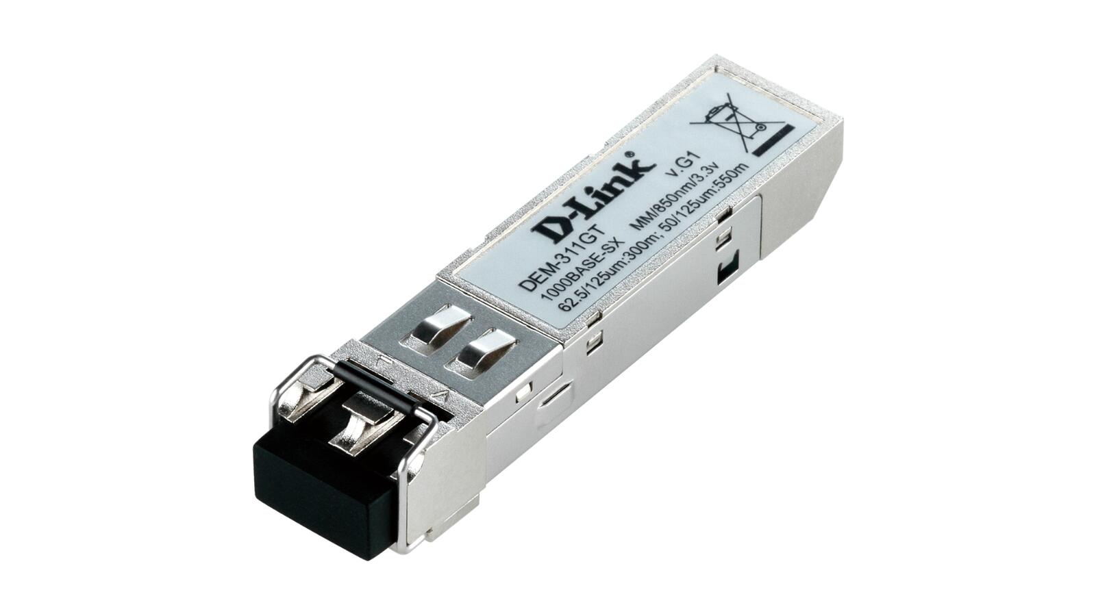 D-Link 1-Port MiniGBIC to 1000BaseSX Transceiver tīkla iekārta
