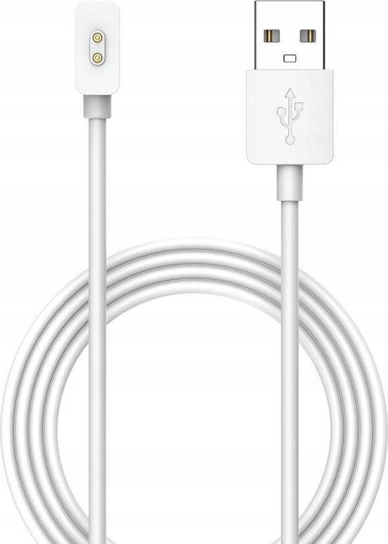 OEM Charger USB Charger Mi Band / Smart Band 9/8/ 8 PRO, WHITE, 100cm iekārtas lādētājs