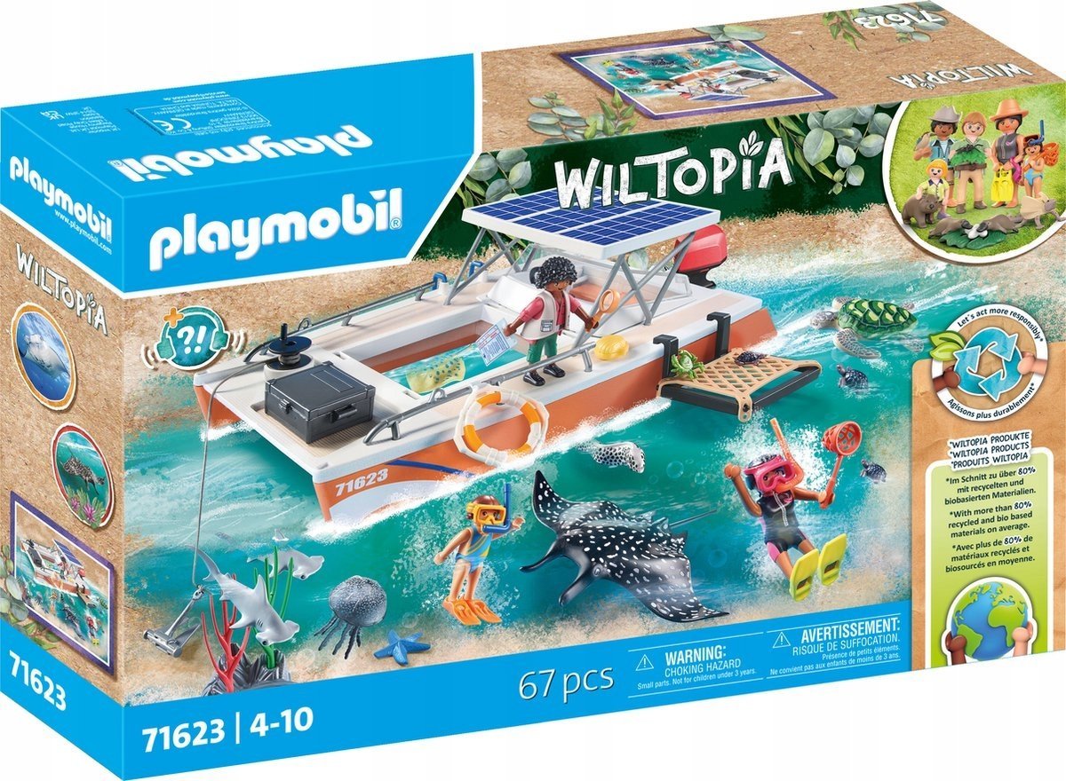 Playmobil 71623 - Wiltopia Coral Reef Platform konstruktors