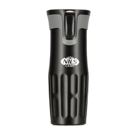 NILS CAMP thermal mug NCC06 Black termoss