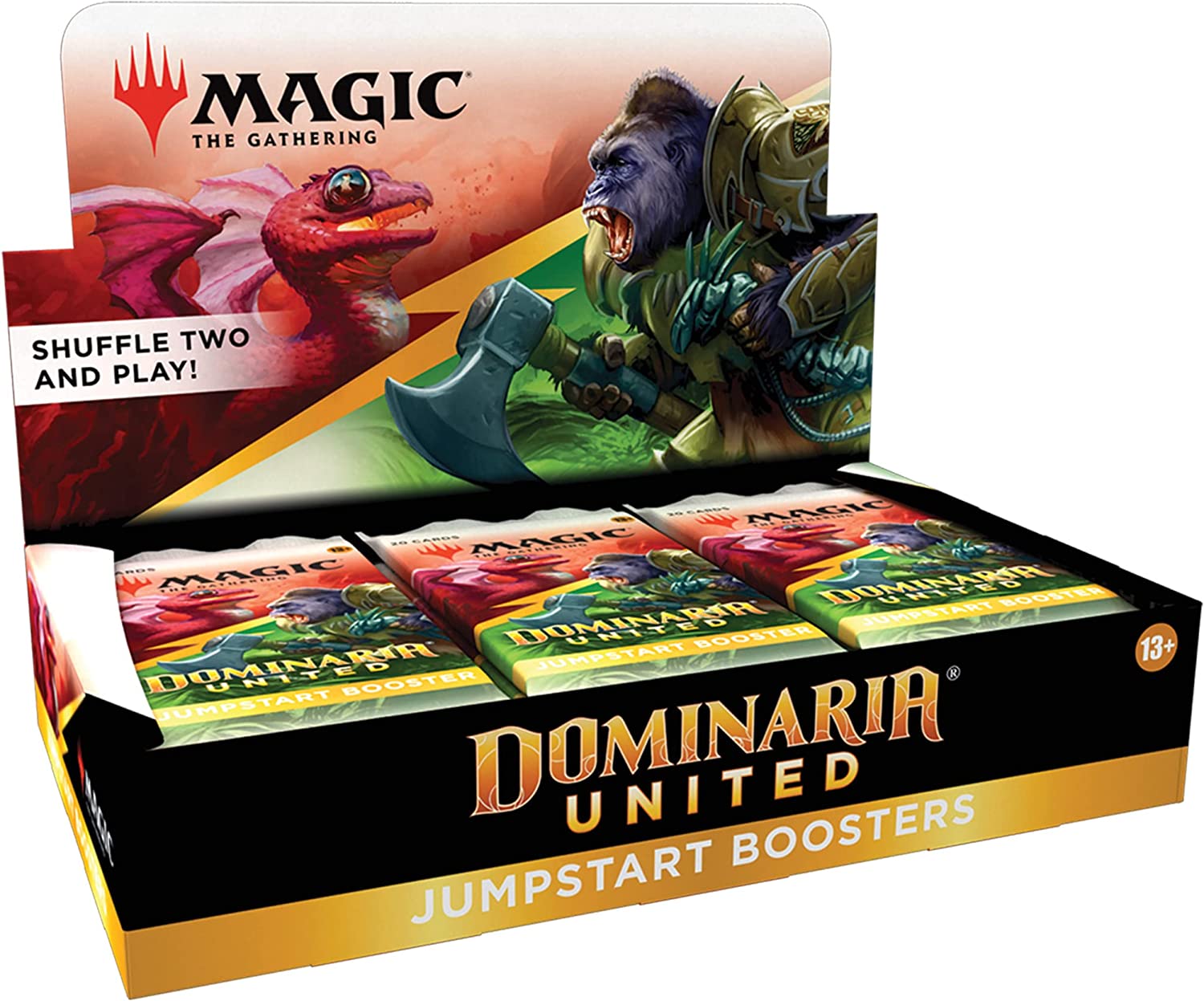 Wizards of the Coast Magic: The Gathering - Dominaria United Jumpstart Booster Display English, trading cards galda spēle