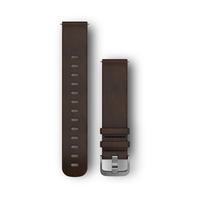 Garmin Acc, vivomove HR Replacement Band Dark Brown Leather L 753759190156 Viedais pulkstenis, smartwatch