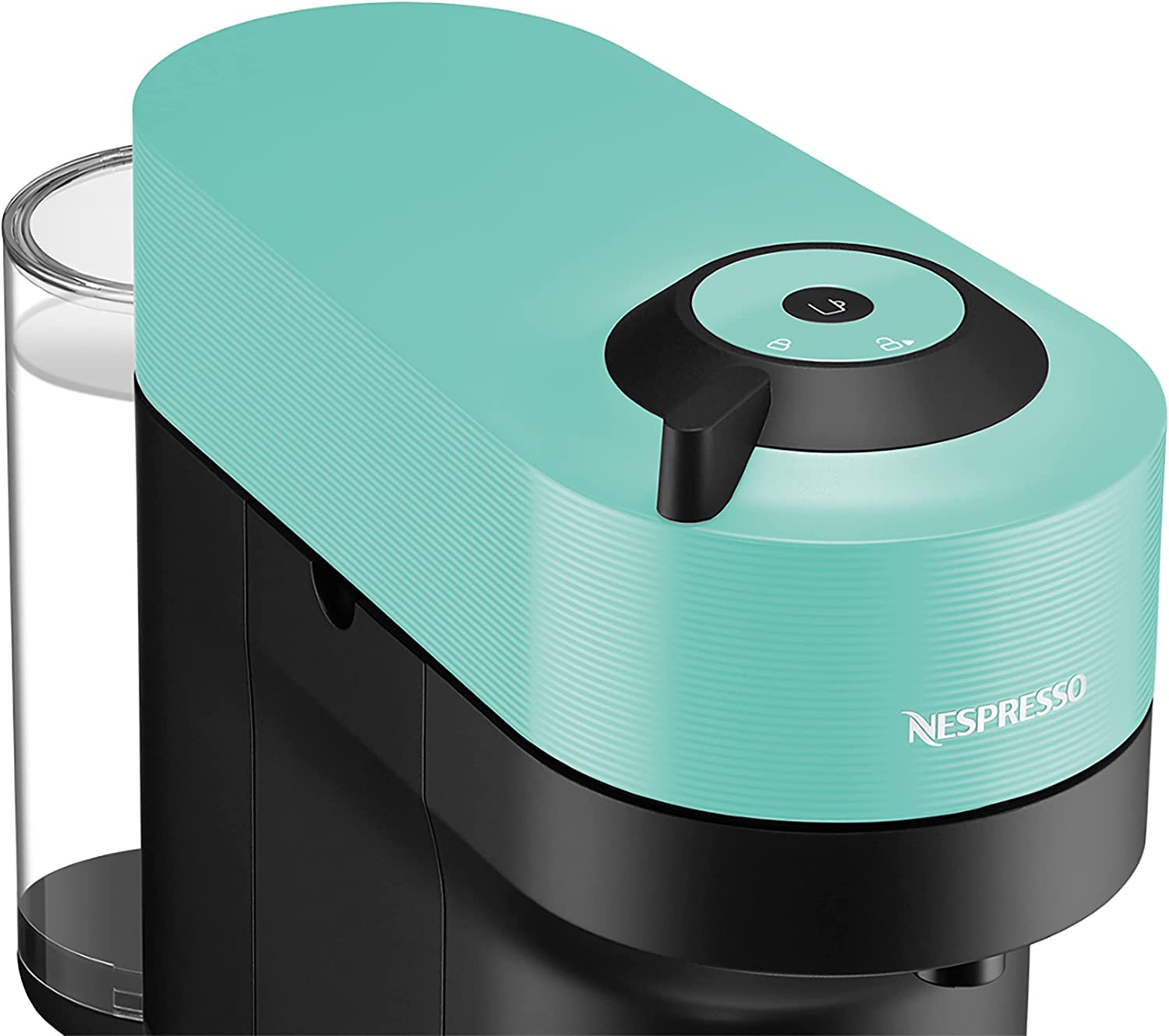 Krups Nespresso Vertuo Pop Aqua Mint XN9204, capsule machine (black/mint) Kafijas automāts