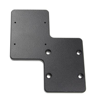 Brodit Mounting plate  Shifted to   the left. 215579, Black 7320282155797
