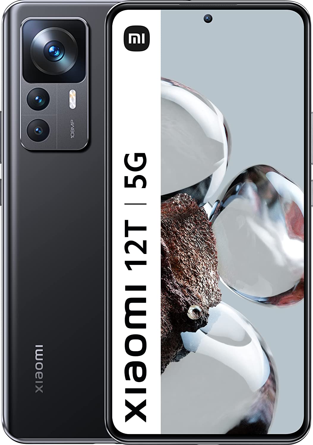 Xiaomi 12T Pro 16.9 cm (6.67") Dual SIM Android 12 5G USB Type-C 8 GB 256 GB 5000 mAh Black Mobilais Telefons