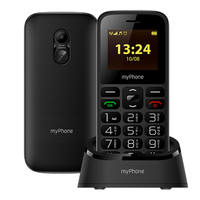 MyPhone HALO A+ Black 5902983617051 Mobilais Telefons