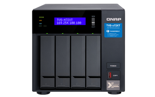 QNAP TVS-472XT-I3-4G 4-Bay NAS i3-8100T