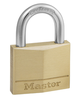 Master Lock Wide Solid Brass Padlock          22mm 140EURD drošības sistēma