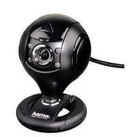 Hama 00053950 webcam 1.3 MP 1280 x 1024 pixels USB 2.0 Black web kamera