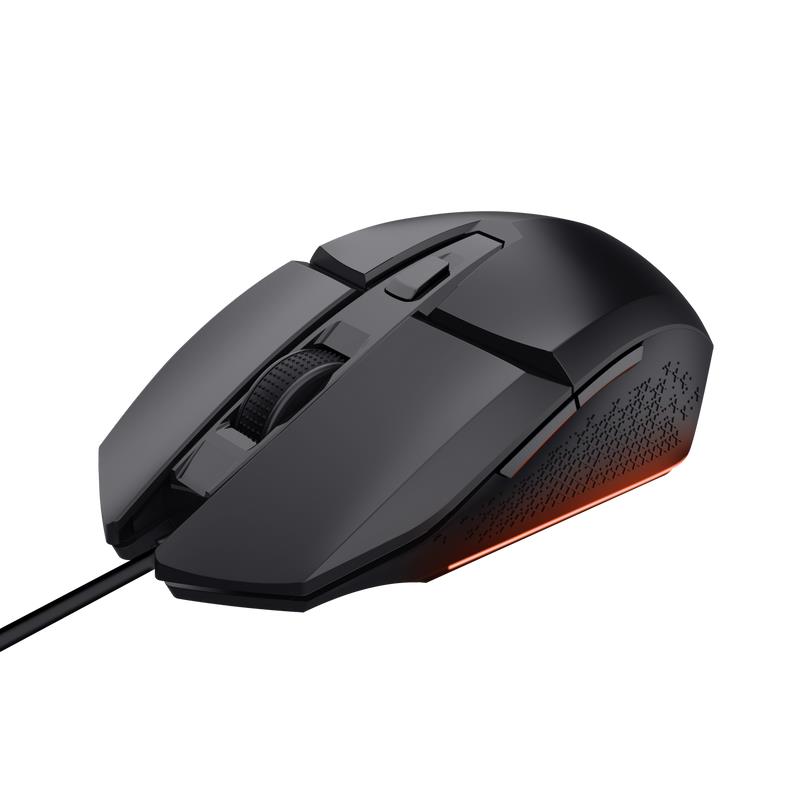 Trust Felox Gaming wired mouse GXT109 black Datora pele