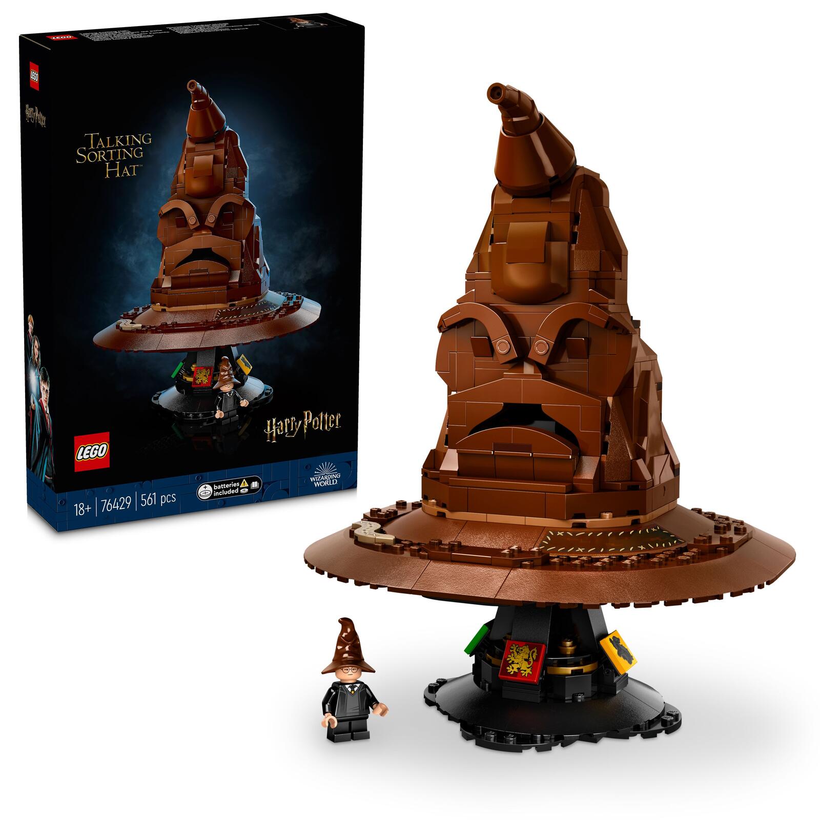 LEGO Harry Potter 76429 Talking Sorting Hat LEGO konstruktors