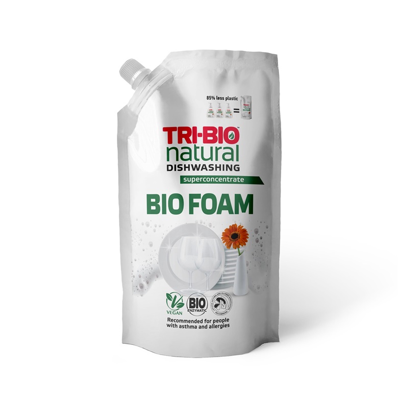 TRI-BIO TRAUKU MAZGĀŠANAS BIOPUTAS REFILL, 0.9L 0192