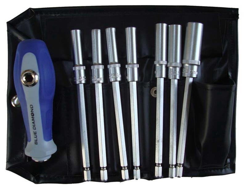 SCREWDRIVER AND TIPS SET 7 PCS. 2000511058710