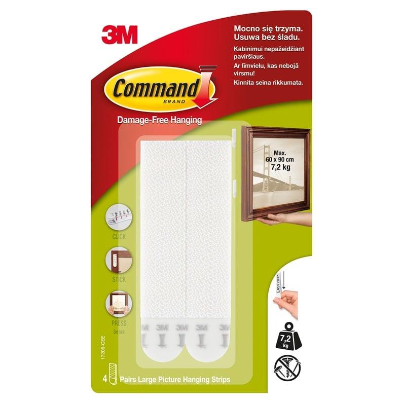 3M COMMAND LARGE PICTURE HANGING STRIPS 172 Furniture hangers and hooks