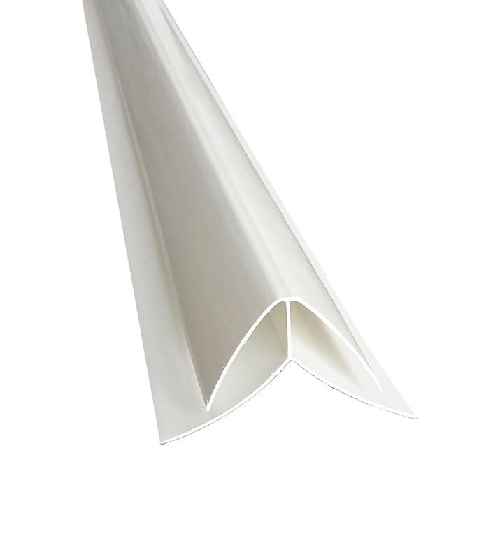 CORNER OUTER WIDE PVC 3M WHITE P006-01-30 (2000509753955)