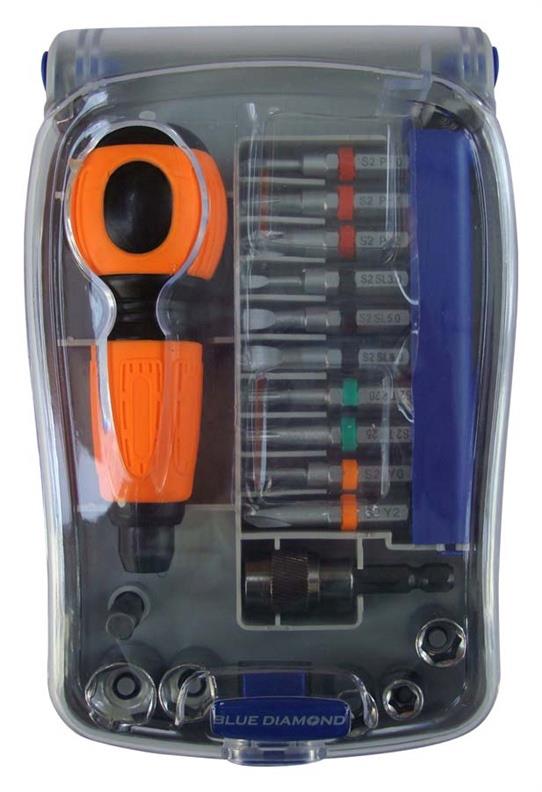 SCREWDRIVER AND HEAD SET 15 PCS 2000511059441