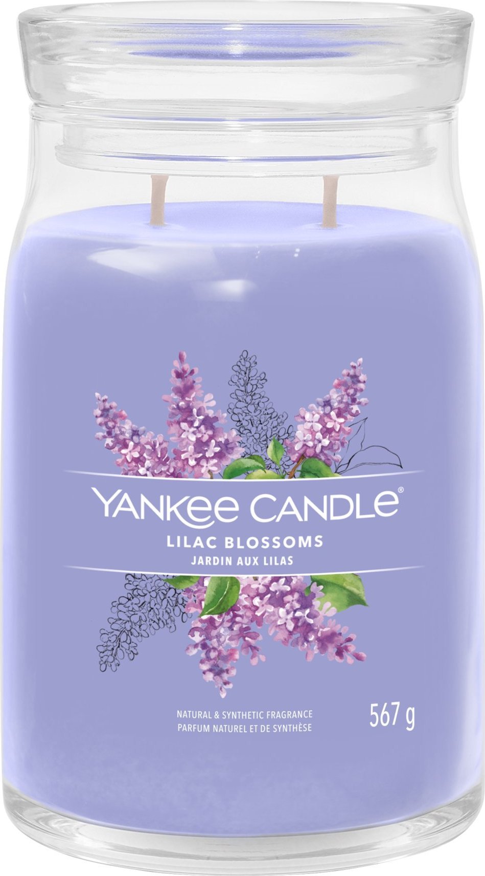 Yankee Candle Signature Lilac Blossoms Swieca Duza 567g