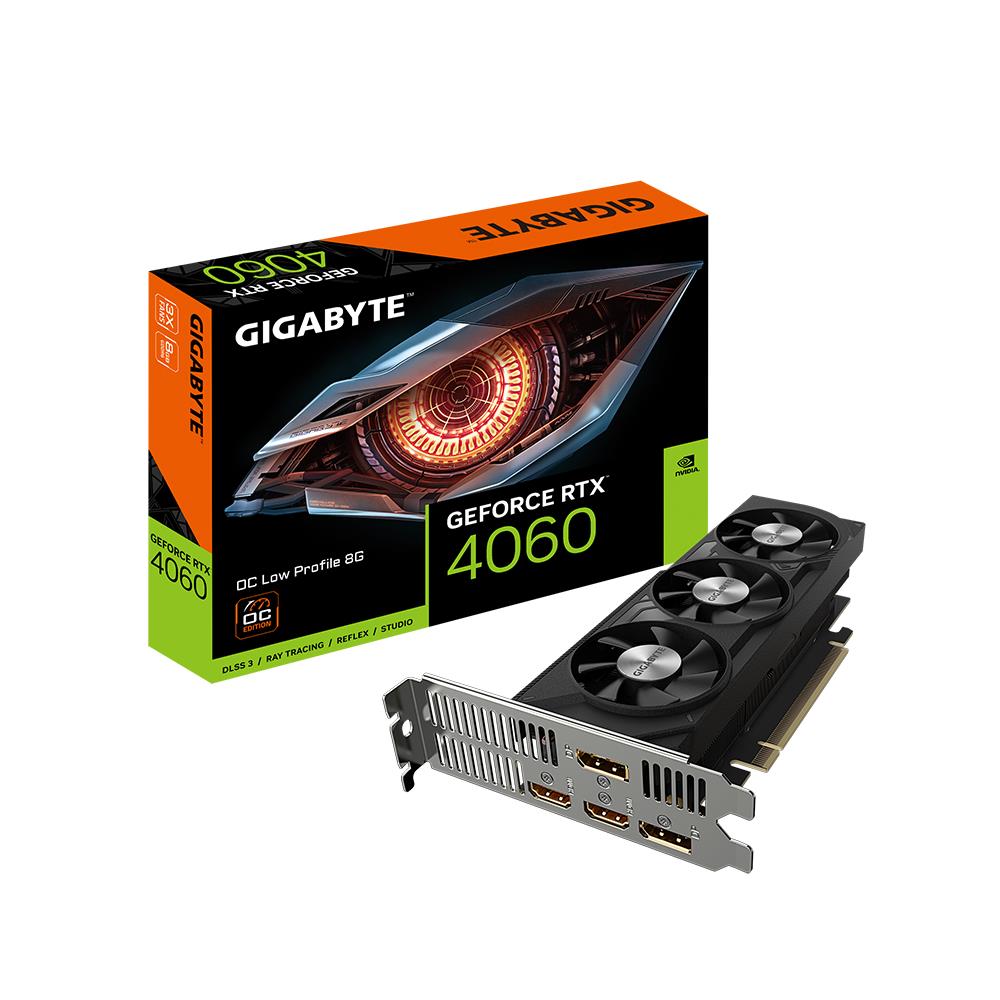 GIGABYTE GeForce RTX 4060 OC Low Profile video karte