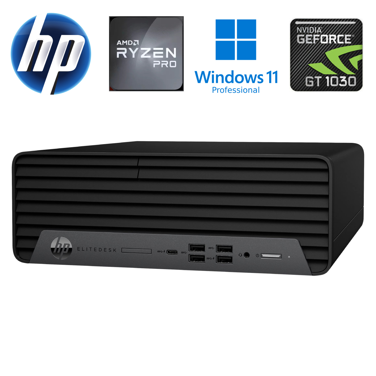 HP 805 G6 SFF Ryzen 5 PRO 4650G 8GB 1TB SSD M.2 NVME GT1030 2GB WIN11Pro RW37591 (EAN411537591)