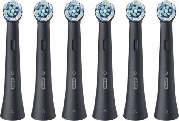 Oral-B Toothbrush replacement iO Ultimate Clean Heads, For adults, Number of brush heads included 6, Black mutes higiēnai