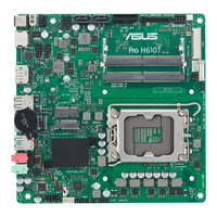 MB ASUS Intel 1700 PRO H610T-CSM pamatplate, mātesplate