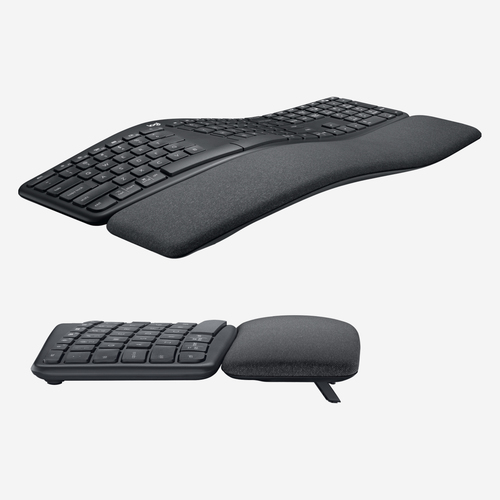 LOGITECH ERGO K860 FOR BUSINESS-GRAPHITE CH - CENTRAL klaviatūra