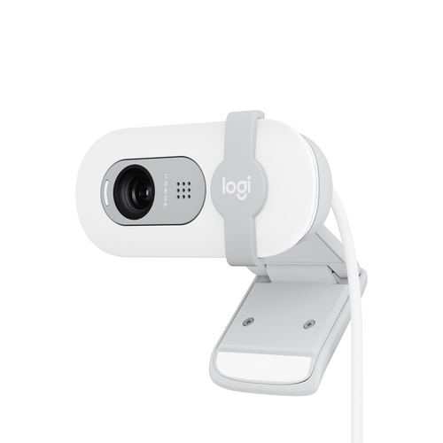 LOGITECH Brio 100 Full HD Webcam - OFF-WHITE - USB web kamera