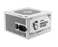 MSI MAG A850GL PCIE5 WHITE power supply unit 850 W 20+4 pin ATX ATX Barošanas bloks, PSU