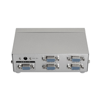 AISENS A116-0085 Videosplitter VGA 4x VGA (A116-0085) 8436574700848 tīkla iekārta