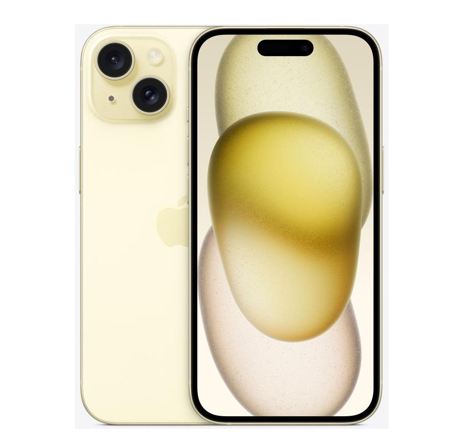 Apple iPhone 15 128GB Yellow Mobilais Telefons