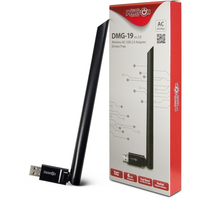 Inter-Tech Wi-Fi 5 USB Adapter DMG-19 6dBi Ant. 650Mbps  V2