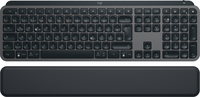 LOGITECH MX KEYS S - GRAPHITE - DEU - BT - N/A CENTRAL-419 PLUS PALMREST klaviatūra