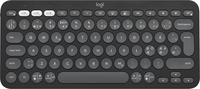 LOGITECH K380S Multi-Device Bluetooth Keyboard - TONAL GRAPHITE - NORDIC klaviatūra