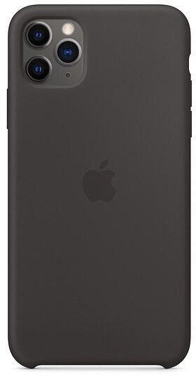 Apple iPhone 11 Pro Max Silicone Case Black    MX002ZM/A maciņš, apvalks mobilajam telefonam