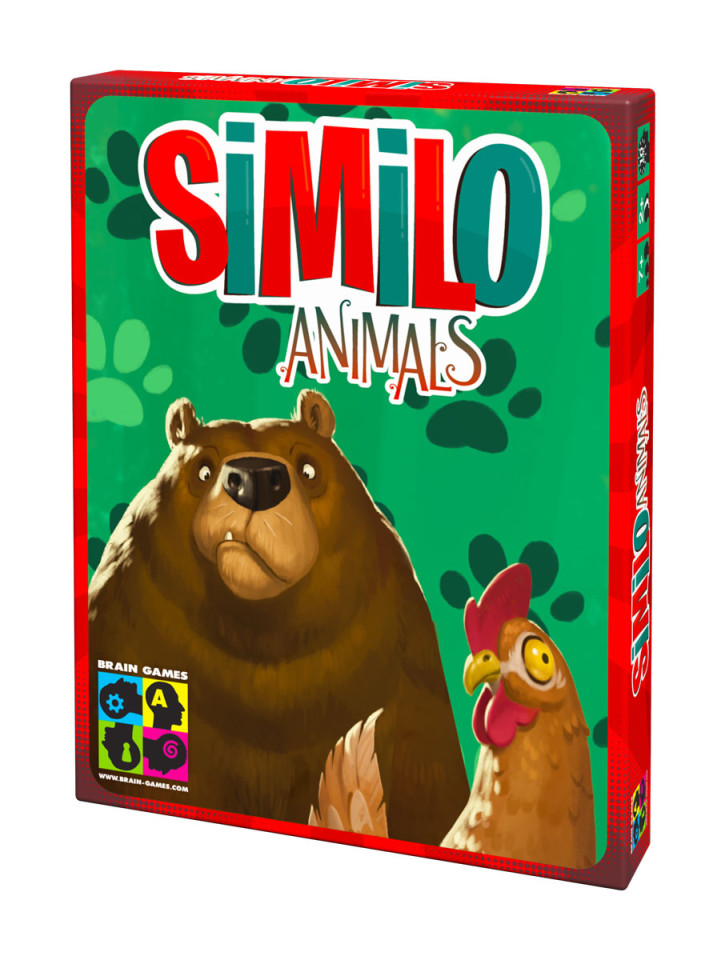 Brain Games Similo Animals galda spēle