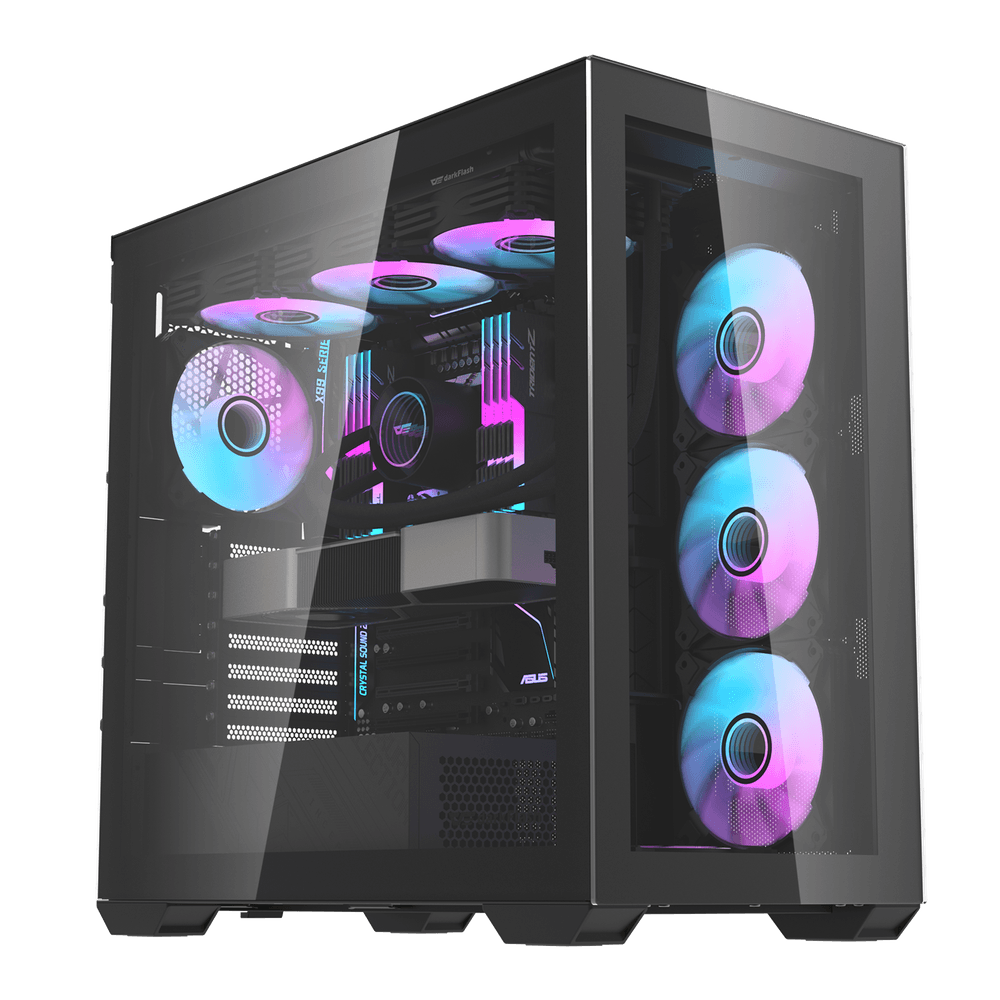 Darkflash DLX4000 Glass E-ATX PC Case (Black) Datora korpuss